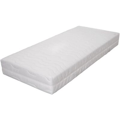 VidaXL Einzelbett 7-Zonen-Kammerfedermatratze VidaXL Einzelbett 7-Zonen-Kammerfedermatratze