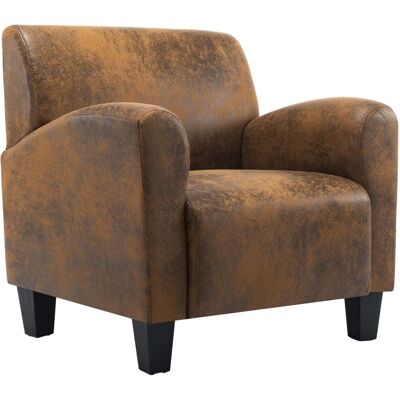 Fauteuil Nnevl Awo79207 - En similicuir daim - Publicité Fauteuil Nnevl Awo79207 - En similicuir daim - Publicité