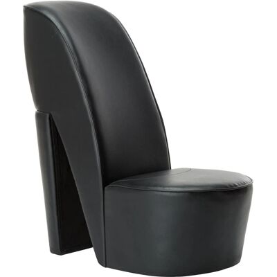 VidaXL Akzentstuhl - Modernes Schuhdesign Schwarz VidaXL Akzentstuhl - Modernes Schuhdesign Schwarz