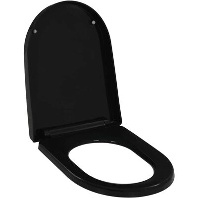 vidaXL Siège de toilette à fermeture douce et libération rapide vidaXL Siège de toilette à fermeture douce et libération rapide