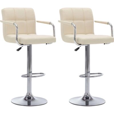 VidaXL 891972 Barhocker Creme VidaXL 891972 Barhocker Creme