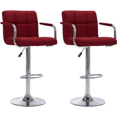 VidaXL Verstellbarer Barhocker - Modernes Chromstahl-Set VidaXL Verstellbarer Barhocker - Modernes Chromstahl-Set