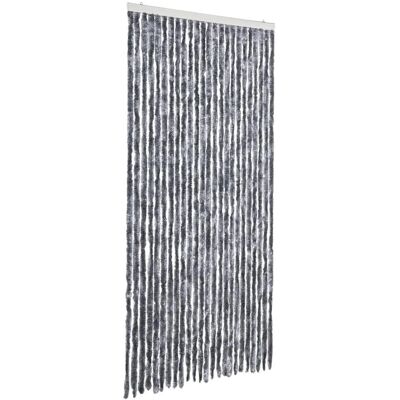 Rideau Anti-Insectes vidaXL Argent 100x220cm Chenille Moustiquaire - Publicité Rideau Anti-Insectes vidaXL Argent 100x220cm Chenille Moustiquaire - Publicité