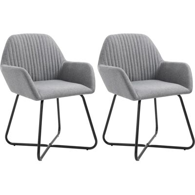 Maisonchic Modello - Sedie da pranzo ergonomiche grigio chiaro - Sedie da pranzo Maisonchic Modello - Sedie da pranzo ergonomiche grigio chiaro - Sedie da pranzo