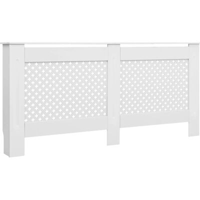 Copertura radiatore MDF opaca bianca vidaXL - Copertura radiatore Copertura radiatore MDF opaca bianca vidaXL - Copertura radiatore
