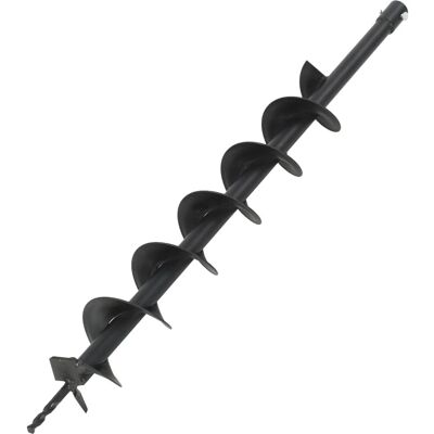 vidaXL Erdbohrer Stahl 100 mm - Robuster Stahl für Baumpflanzung & Bau vidaXL Erdbohrer Stahl 100 mm - Robuster Stahl für Baumpflanzung & Bau