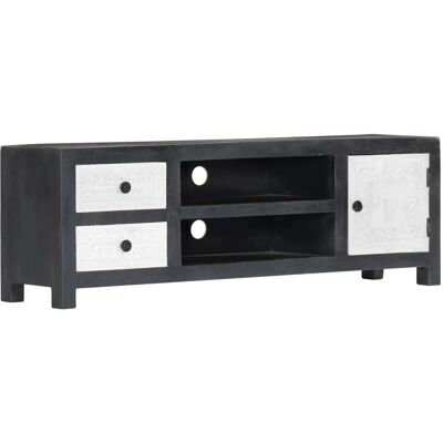 vidaXL Mango Käsinveistetty TV-kaappi - TV Cabinet vidaXL Mango Käsinveistetty TV-kaappi - TV Cabinet