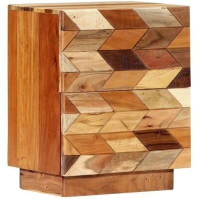 vidaXL Nuiteuse en bois massif recyclé - Table de chevet - Armoire de rangement - Publicité vidaXL Nuiteuse en bois massif recyclé - Table de chevet - Armoire de rangement - Publicité