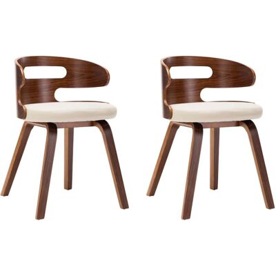 vidaXL 283106 Sedia da pranzo crema elegante - Arredamento ristorante vidaXL 283106 Sedia da pranzo crema elegante - Arredamento ristorante