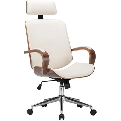 vidaXL Bureaustoel 283136 - Ergonomisch, Draai, Crème vidaXL Bureaustoel 283136 - Ergonomisch, Draai, Crème