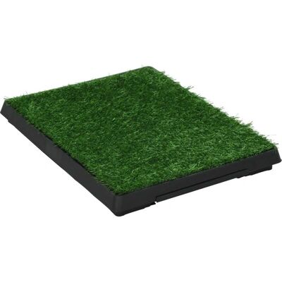 vidaXL Kotówka dla zwierząt z tacą i sztuczną trawą zielona 63x50x7 cm - Toaleta dla zwierząt vidaXL Kotówka dla zwierząt z tacą i sztuczną trawą zielona 63x50x7 cm - Toaleta dla zwierząt