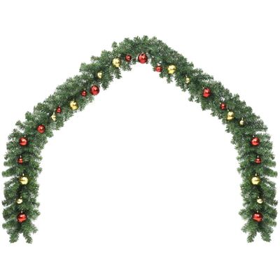 Guirnalda de Navidad vidaXL - Bolas, 10m - Decoración navideña Guirnalda de Navidad vidaXL - Bolas, 10m - Decoración navideña
