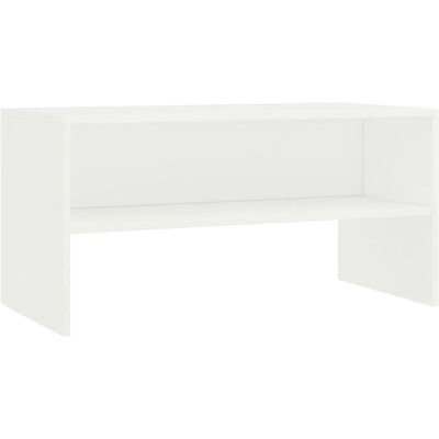 vidaXL Bianco 80x40x40 cm Mobile TV in legno ingegnerizzato - Tipo di TV vidaXL Bianco 80x40x40 cm Mobile TV in legno ingegnerizzato - Tipo di TV