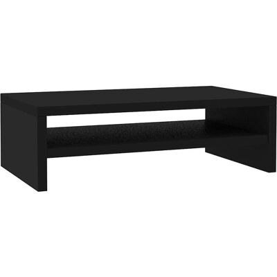 Support Moniteur vidaXL Noir - 42x24x13 cm - Moderne et Durable - Publicité Support Moniteur vidaXL Noir - 42x24x13 cm - Moderne et Durable - Publicité