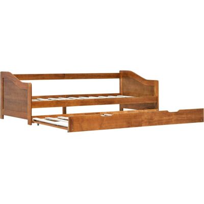 vidaXL Struttura Divano Letto Estensibile Legno Miele 90x200cm - Letto vidaXL Struttura Divano Letto Estensibile Legno Miele 90x200cm - Letto
