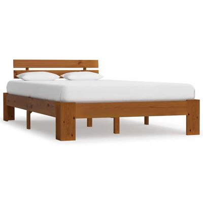 vidaXL 283181 Houten Bedframe van Dennehout - Bed vidaXL 283181 Houten Bedframe van Dennehout - Bed