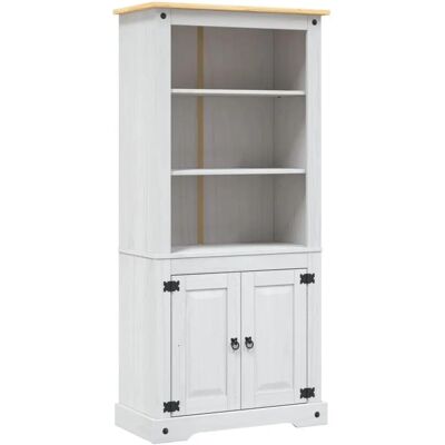 vidaXL Weiße Mexikanische Kiefer Corona Schrank - Möbel vidaXL Weiße Mexikanische Kiefer Corona Schrank - Möbel