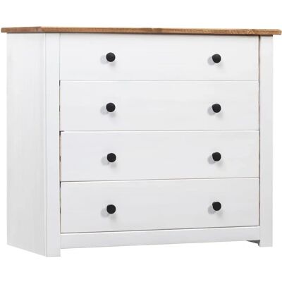 vidaXL 282660 Hvid grantræsophæng - Sideboard vidaXL 282660 Hvid grantræsophæng - Sideboard