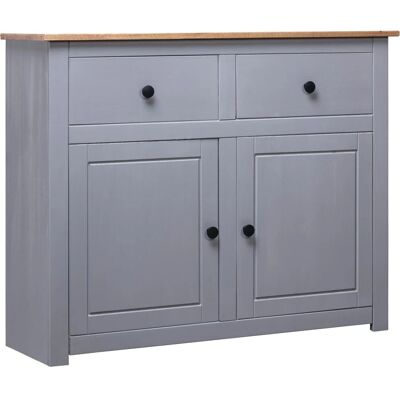 vidaXL Kiefer Sideboard 2 Schubladen 2 Türen - Sideboard vidaXL Kiefer Sideboard 2 Schubladen 2 Türen - Sideboard