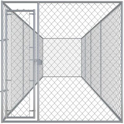vidaXL Außengehege für Hunde 7,6x1,9x2 m Robustes langlebiges Hundehütte Gartenzwinger vidaXL Außengehege für Hunde 7,6x1,9x2 m Robustes langlebiges Hundehütte Gartenzwinger