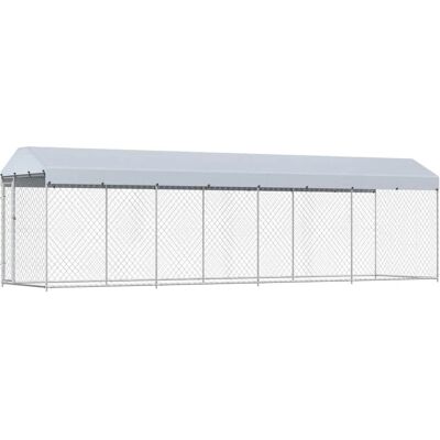 vidaXL Zewnętrzna buda dla psa - 760x190x225 cm - Wytrzymała, UV-chroniona vidaXL Zewnętrzna buda dla psa - 760x190x225 cm - Wytrzymała, UV-chroniona
