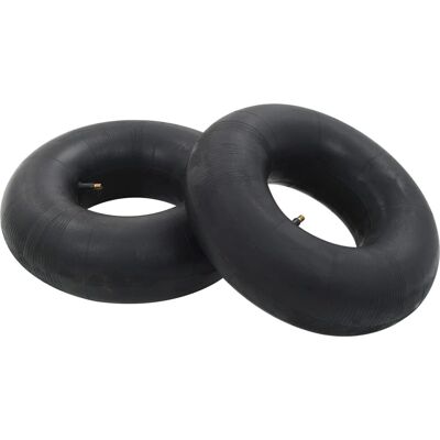 vidaXL 15x6.00-6 Wheelbarrow Inner Tubes - Heavy Duty Rubber, 2 pcs vidaXL 15x6.00-6 Wheelbarrow Inner Tubes - Heavy Duty Rubber, 2 pcs
