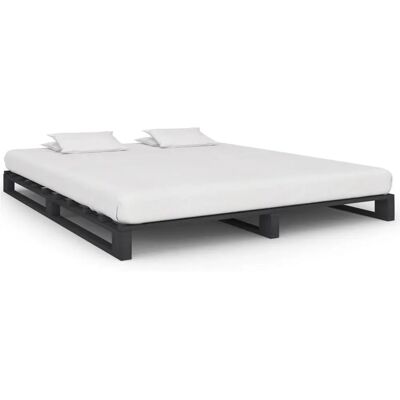 vidaXL 285249 Bettgestell - Massives Kiefernholz - 100x200 cm vidaXL 285249 Bettgestell - Massives Kiefernholz - 100x200 cm