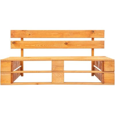 vidaXL Tuinpalletbank - Hout Rustiek Buitenmeubel vidaXL Tuinpalletbank - Hout Rustiek Buitenmeubel