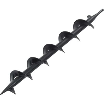 VIDAXL Heavy Duty Steel Auger Drill Bit 75x600 mm - Auger Drill Bit VIDAXL Heavy Duty Steel Auger Drill Bit 75x600 mm - Auger Drill Bit