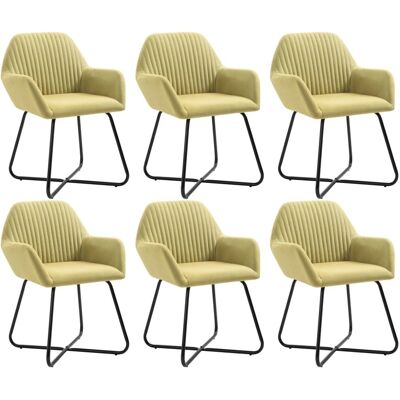 IKEA - Modèle A - Chaises de salle à manger en tissu vert - Chaises de salle à manger IKEA - Modèle A - Chaises de salle à manger en tissu vert - Chaises de salle à manger