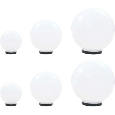 vidaXL 6 Stück LED-Gartenleuchten-Set - Gartenleuchten-Set vidaXL 6 Stück LED-Gartenleuchten-Set - Gartenleuchten-Set