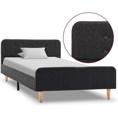 vidaXL Bettgestell - 90x200 cm - Elegantes Design - Robust & Leicht zu Reinigen vidaXL Bettgestell - 90x200 cm - Elegantes Design - Robust & Leicht zu Reinigen