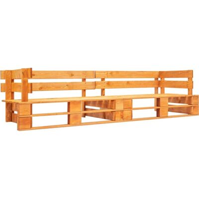vidaXL Buitenbank - Rustieke tuin houten 2-zits vidaXL Buitenbank - Rustieke tuin houten 2-zits