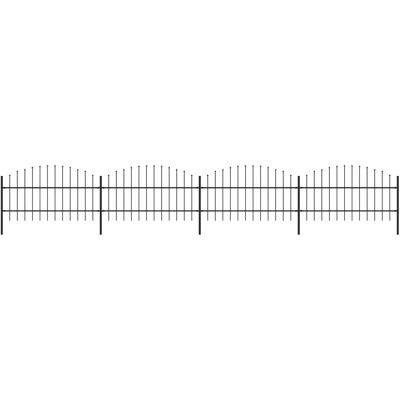 vidaXL Gartenzaun Stahl Privatsphäre Barrier - 6,8m x 0,75-1m vidaXL Gartenzaun Stahl Privatsphäre Barrier - 6,8m x 0,75-1m