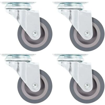 vidaXL 32 kpl pyörivää pyörää 50 mm - Pyörät huonekaluille vidaXL 32 kpl pyörivää pyörää 50 mm - Pyörät huonekaluille