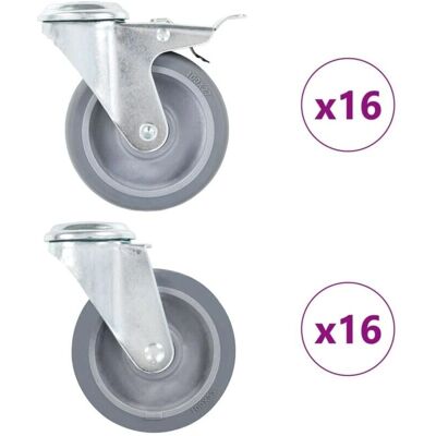 vidaXL 32 kääntyvää pyörää - Pyörät vidaXL 32 kääntyvää pyörää - Pyörät