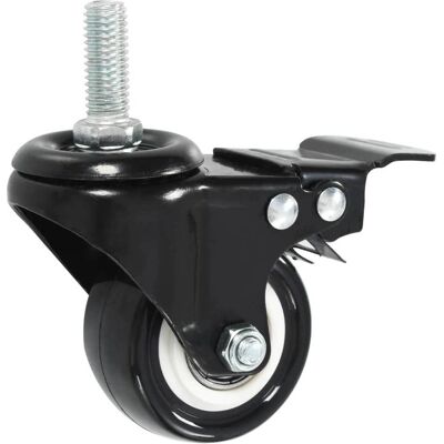 vidaXL 32x Drehbare Rollen mit Bremsen - Rollen vidaXL 32x Drehbare Rollen mit Bremsen - Rollen