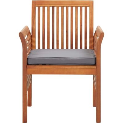 Chaise de jardin Nnevl - Bois d'acacia résistant aux intempéries - Confortable et Durable Chaise de jardin Nnevl - Bois d'acacia résistant aux intempéries - Confortable et Durable