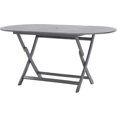 vidaXL Foldable Garden Table 160 x 85 x 75 cm Acacia vidaXL Foldable Garden Table 160 x 85 x 75 cm Acacia