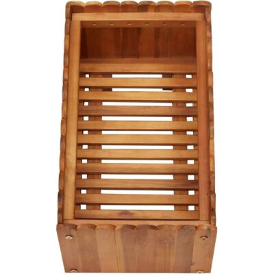vidaXL Hochbeet - 50x30x25 cm - Akazienholz - Braun - Garten Hochbeet vidaXL Hochbeet - 50x30x25 cm - Akazienholz - Braun - Garten Hochbeet