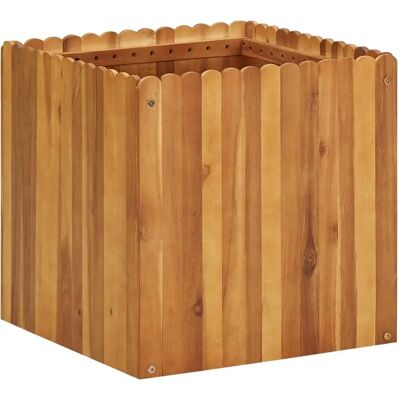 vidaXL Garten-Hochbeet - 50x50x50 cm Massiv Akazienholz vidaXL Garten-Hochbeet - 50x50x50 cm Massiv Akazienholz