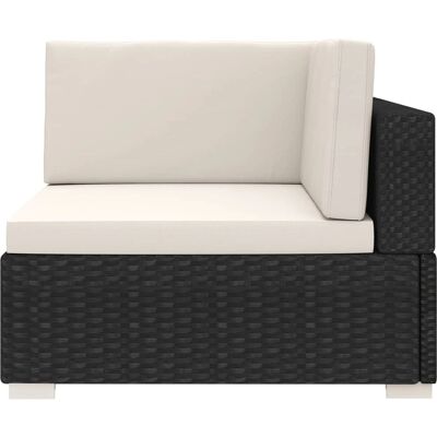 vidaXL Canapé d'angle modulaire - Rotin résistant aux intempéries - Publicité vidaXL Canapé d'angle modulaire - Rotin résistant aux intempéries - Publicité
