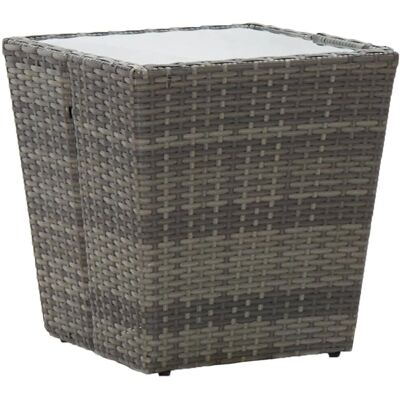 vidaXL 46196 Tuinbijzettafel - Weerbestendig PE-rotan vidaXL 46196 Tuinbijzettafel - Weerbestendig PE-rotan