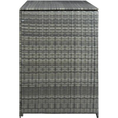 vidaXL Haveopbevaringskasse Antracit 148x77x111 cm vidaXL Haveopbevaringskasse Antracit 148x77x111 cm