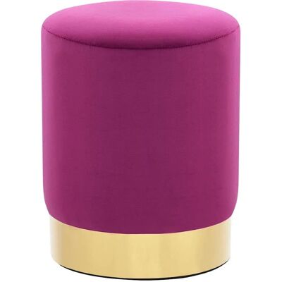 vidaXL Lila Samtrockhocker - Sitz- & Beistelltisch vidaXL Lila Samtrockhocker - Sitz- & Beistelltisch