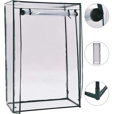 vidaXL Szklarnia na pomidory 102x52x150 cm - Uprawa warzyw vidaXL Szklarnia na pomidory 102x52x150 cm - Uprawa warzyw