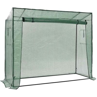 vidaXL Gewächshaus 200x80x173 cm - Grün - Walk-in Gartengehause vidaXL Gewächshaus 200x80x173 cm - Grün - Walk-in Gartengehause