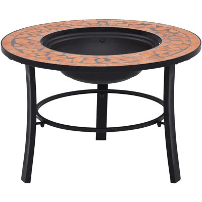 vidaXl Model 68cm Keramisch mozaïek vuurkorf - Vuurkorf vidaXl Model 68cm Keramisch mozaïek vuurkorf - Vuurkorf