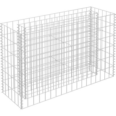 vidaXL Gazoninzet in gegalvaniseerd staal 90x60cm vidaXL Gazoninzet in gegalvaniseerd staal 90x60cm