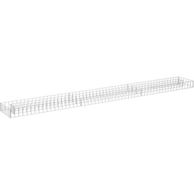 vidaXL Gegalvaniseerd Stalen Verhoogd Bed - 270x30x10 cm vidaXL Gegalvaniseerd Stalen Verhoogd Bed - 270x30x10 cm
